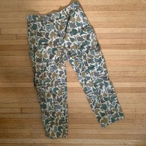 Madewell cargo camo pants